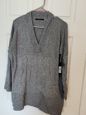 Cyrus Gray Knit Pullover